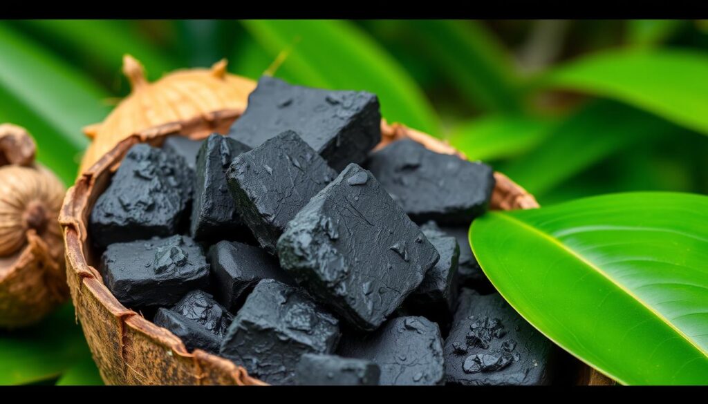 Renewable coconut husk briquette
