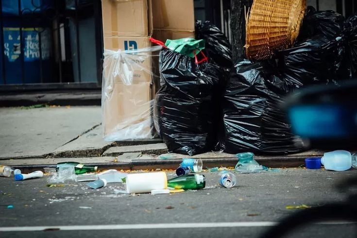 dekorasi dari plastik daur ulang