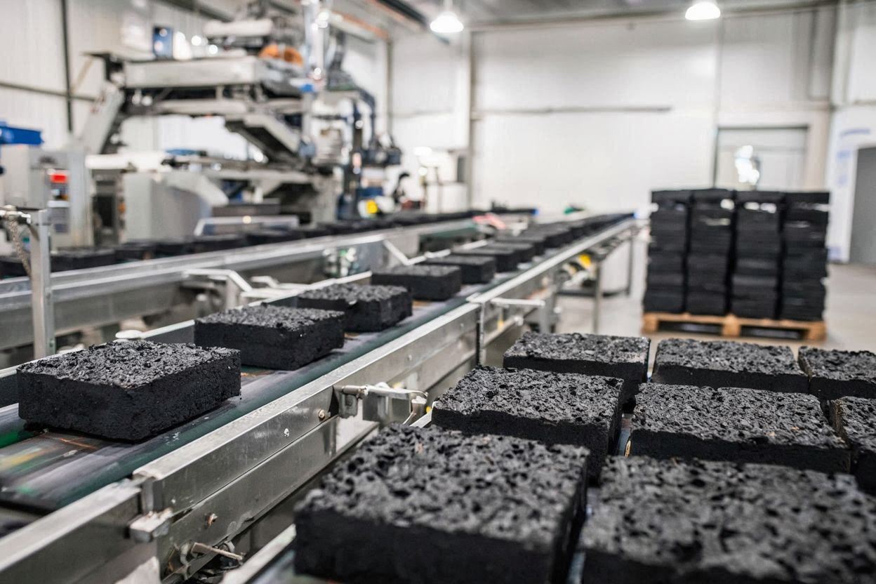 Coconut Shell Charcoal Briquette Factory for Global Supply