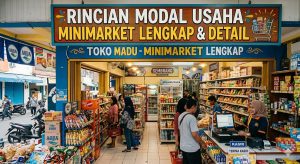 Rincian Modal Usaha Minimarket Secara Lengkap