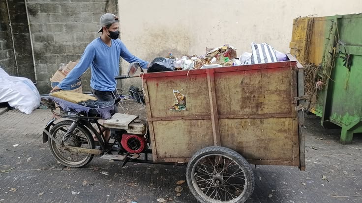 manfaat gerobak sampah bagi desa
