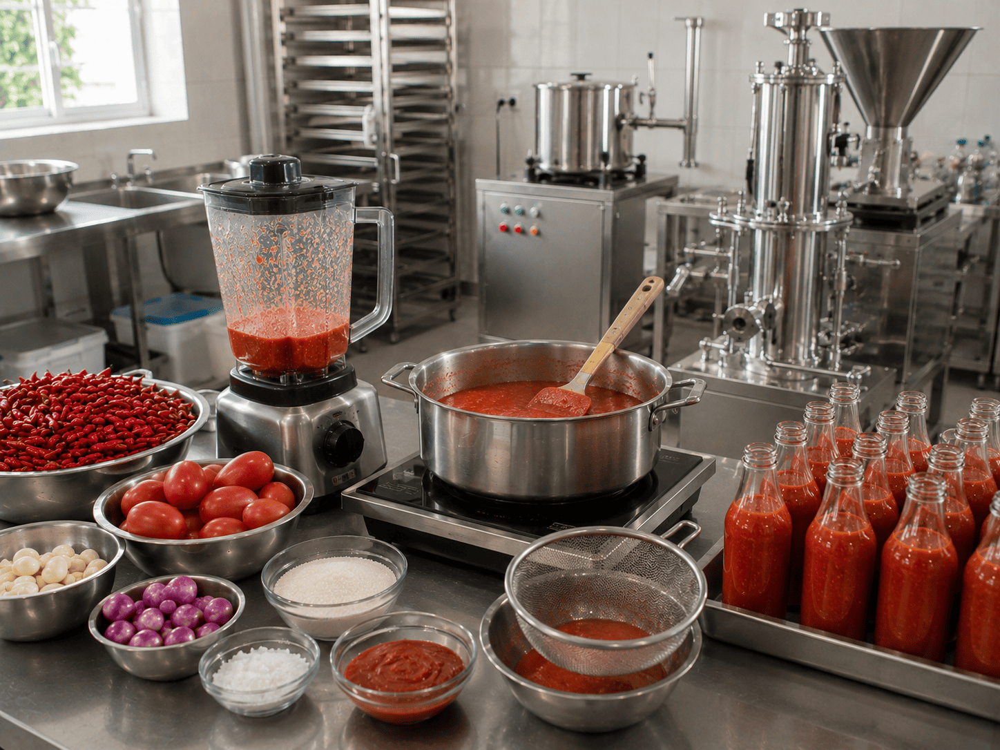 saus dibuat dari bahan apa