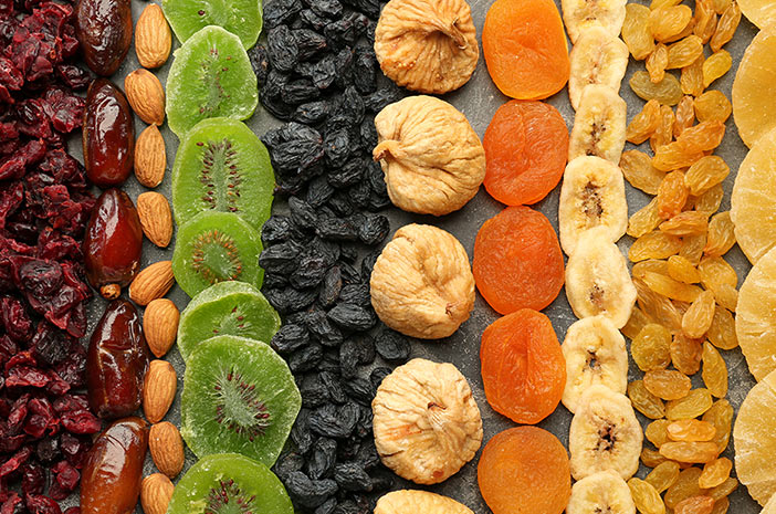 membuat buah kering