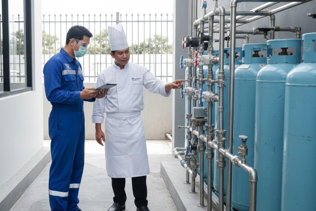 Sistem Proteksi Kebakaran untuk Dapur Aman