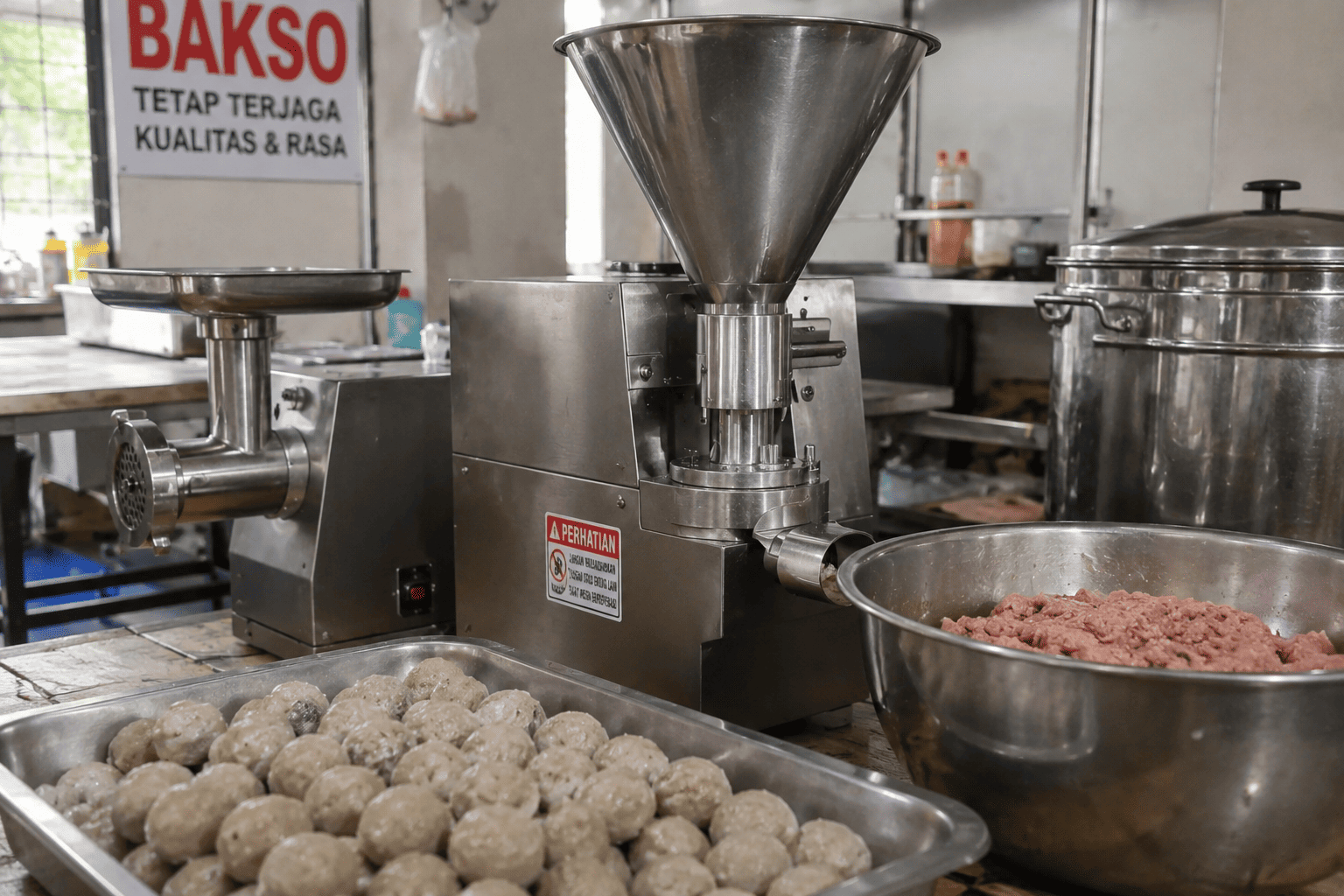 Bagaimana Cara Mencetak Bakso Cepat agar Produksi Makin Lancar?