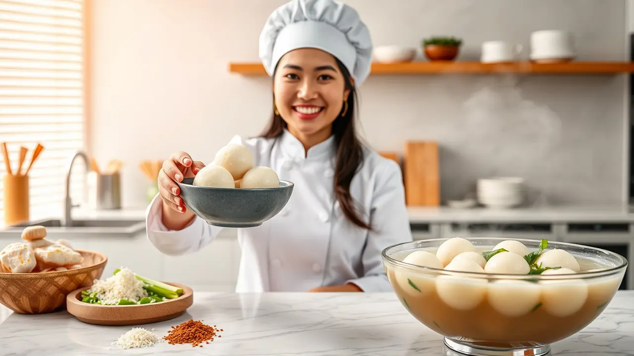 Cara Mencetak Bakso Lebih Cepat, Hasil Bulat dan Rapi