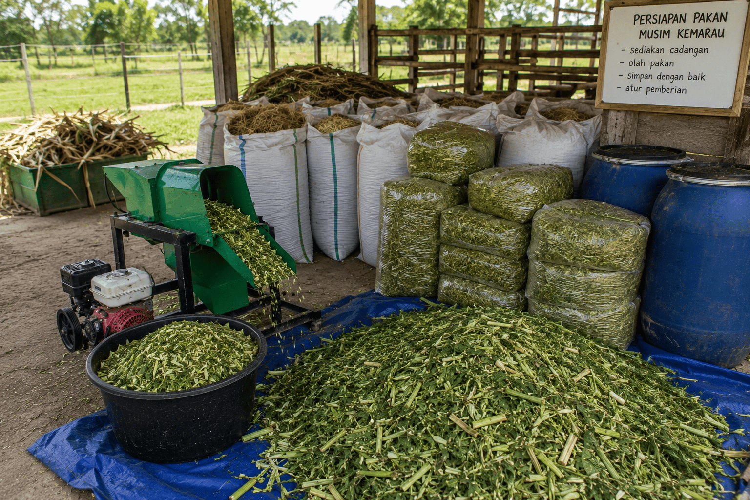 Bahan yang Bisa Dicacah dengan Mesin Selain Rumput