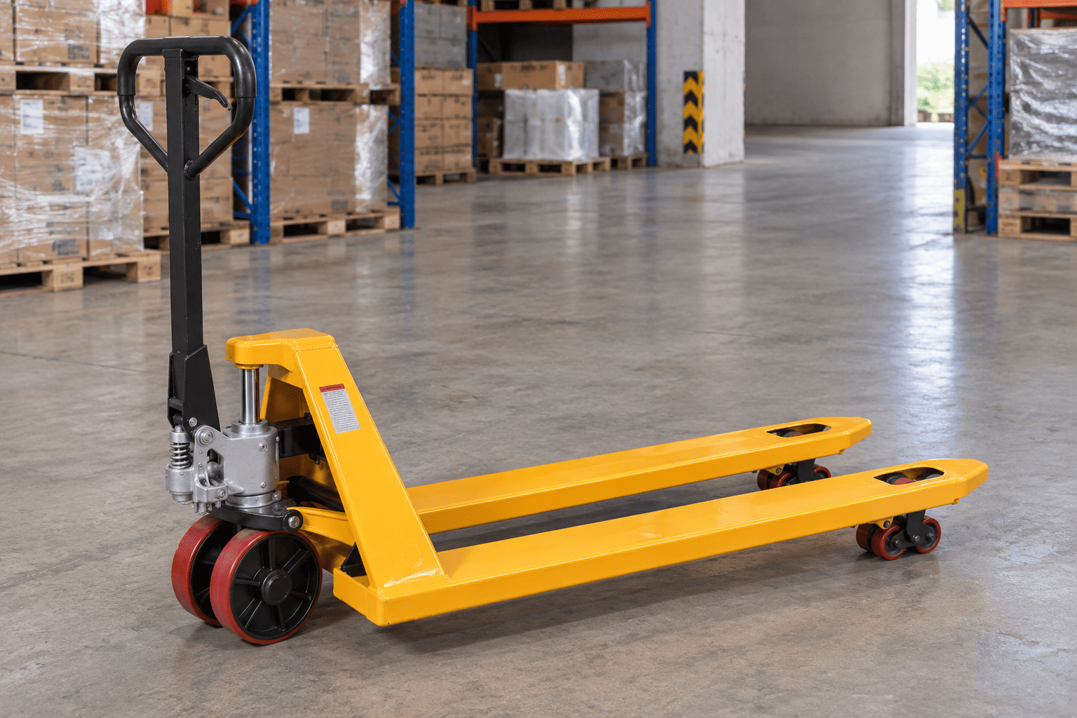 cara menyusun barang di pallet